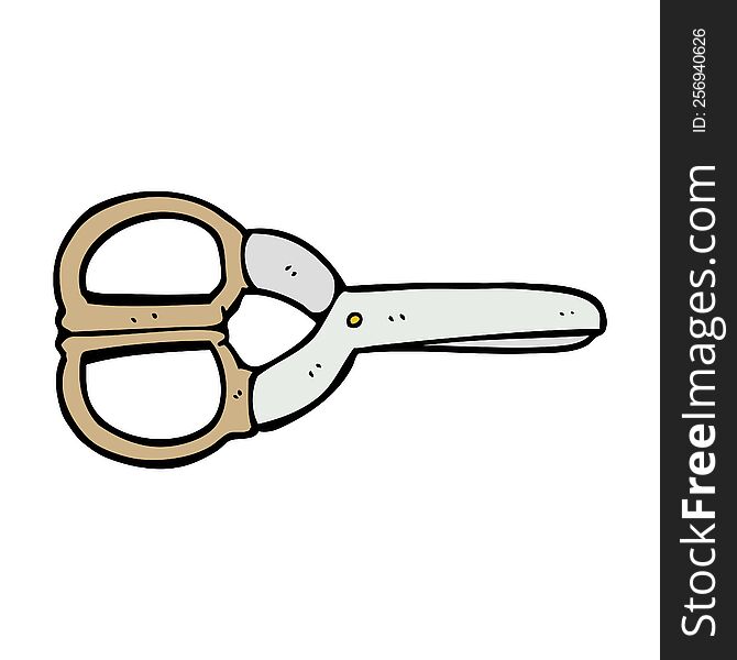 Cartoon Scissors