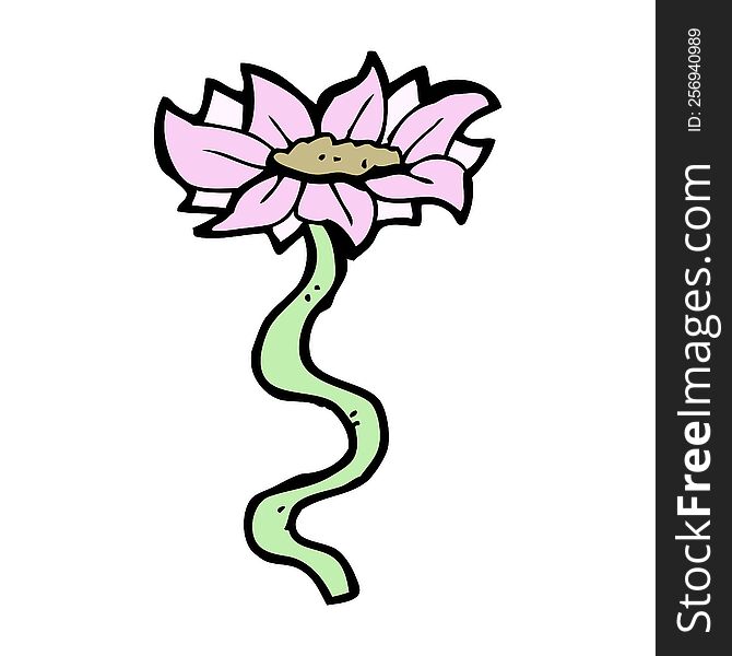 cartoon flower