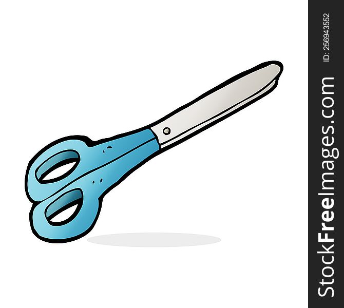 cartoon scissors