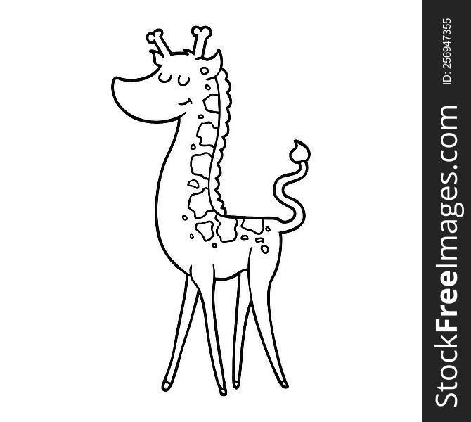 Cartoon Giraffe