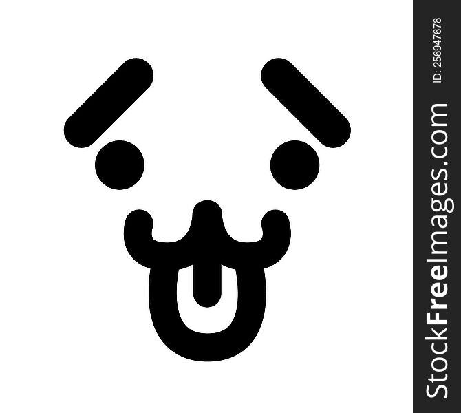 simple animal face icon