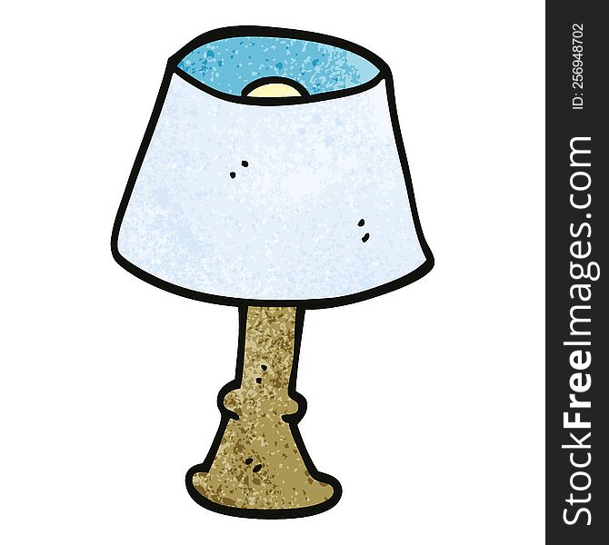 cartoon doodle regular lamp