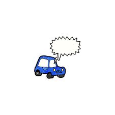 Cartoon Car Stock Photo