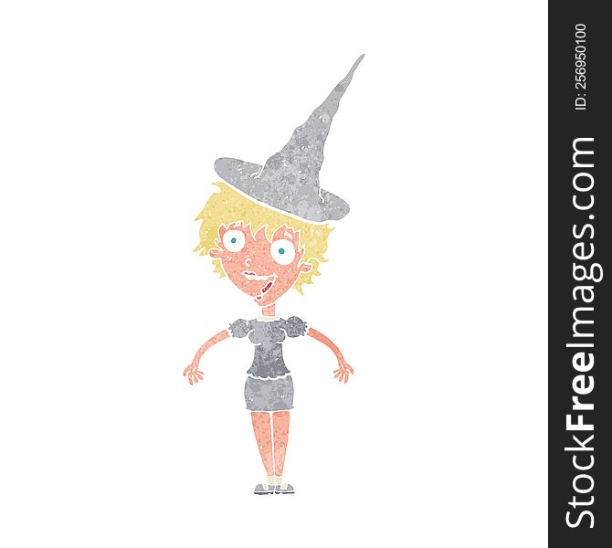 Cartoon Halloween Witch