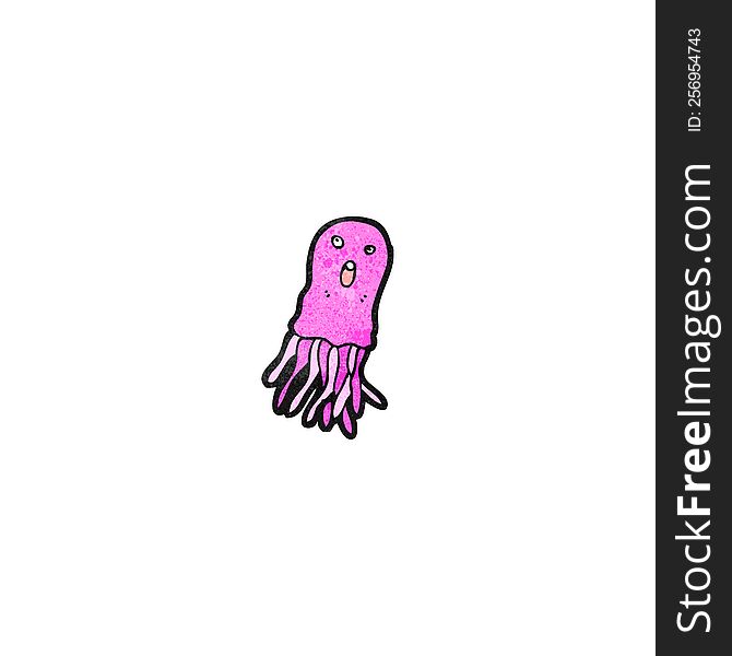 cartoon jellyfish