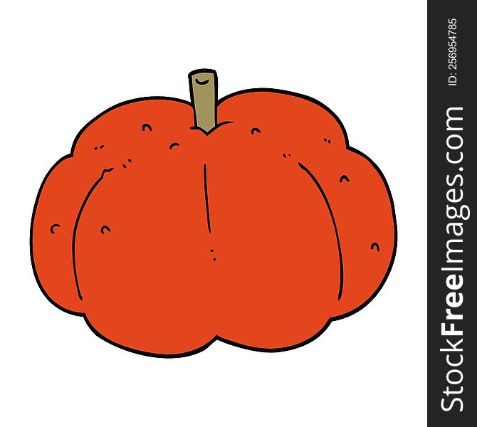 cartoon pumpkin