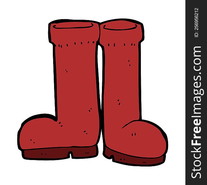 Cartoon Rubber Boots