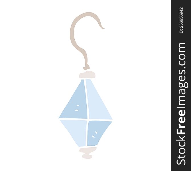 flat color illustration of earring. flat color illustration of earring