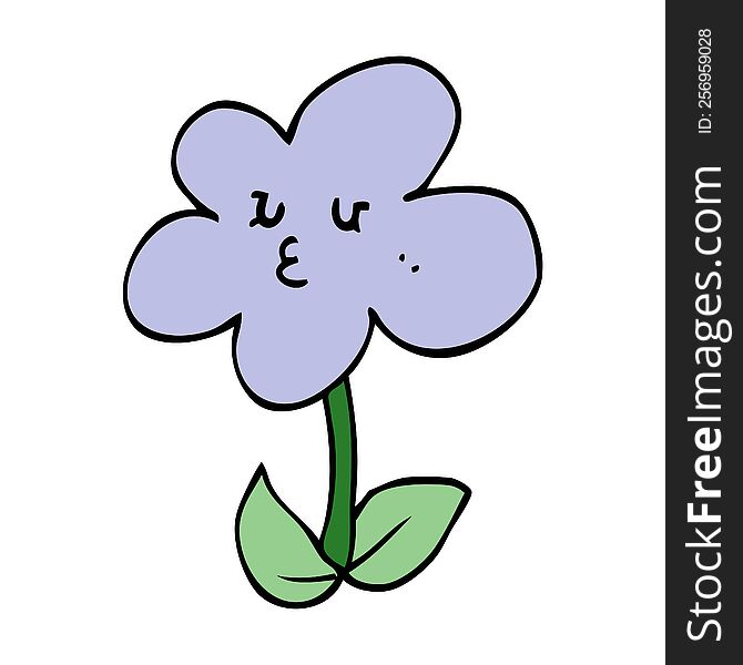 cartoon flower