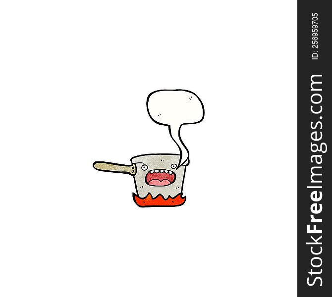 kitchen pan cartoon