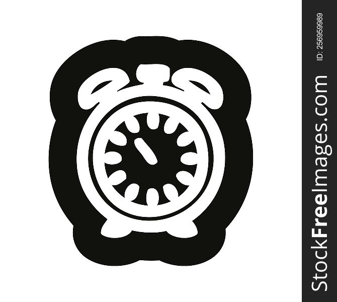 alarm clock icon symbol