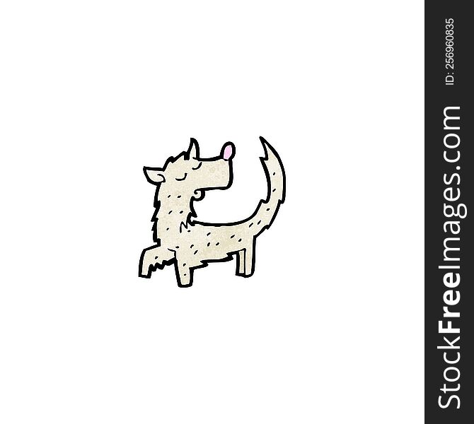 Scruffy Little Dog Cartoon