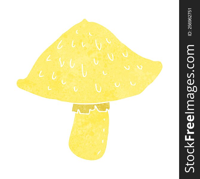 Cartoon Wild Mushroom