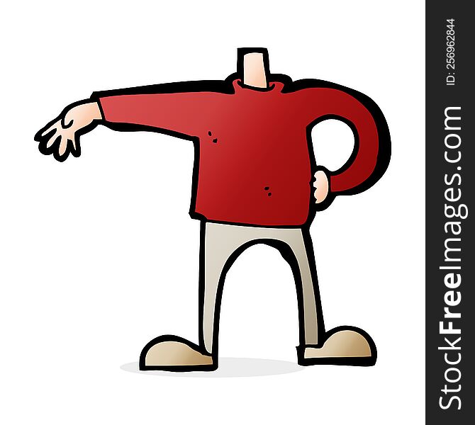 Cartoon Male Boy Making Gesture (mix And Match Cartoons Or Add Own Photos As Head