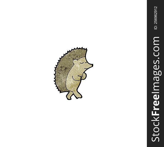 cute cartoon hedgehog