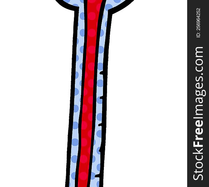 Cartoon Doodle Thermometer