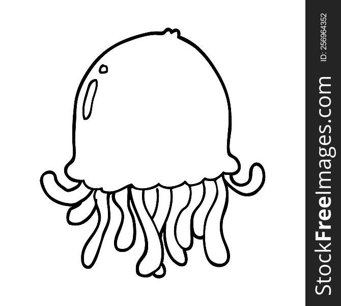 cartoon jellyfish