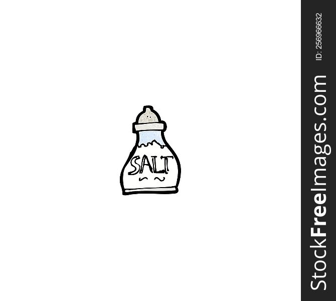 Cartoon Salt Shaker