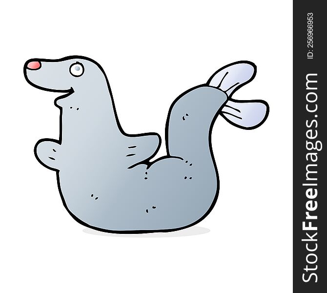 cartoon seal