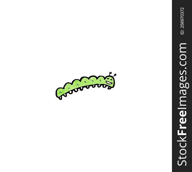 cartoon caterpillar