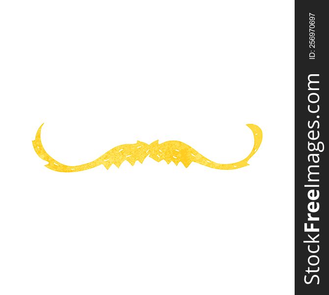 cartoon mustache