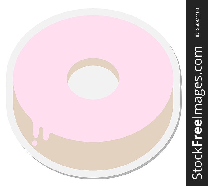 donut sticker