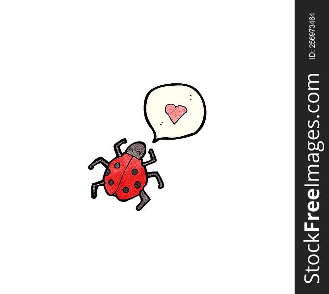 Cartoon Ladybug