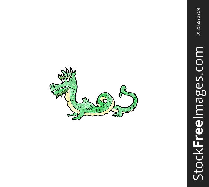 Cartoon Chinese Dragon