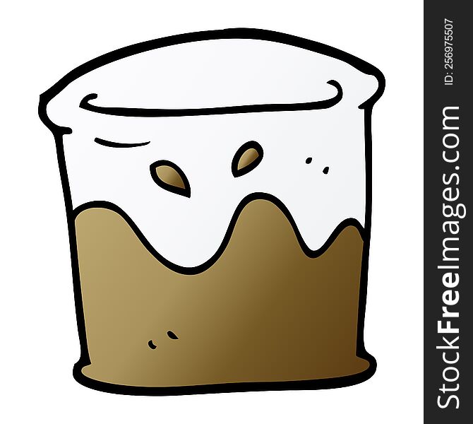 cartoon doodle drink in tumbler