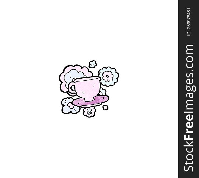 cartoon teacup