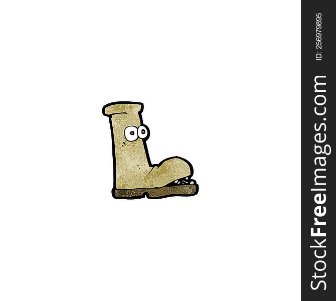 Cartoon Old Boot