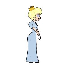 Cartoon Princess Stock Photos