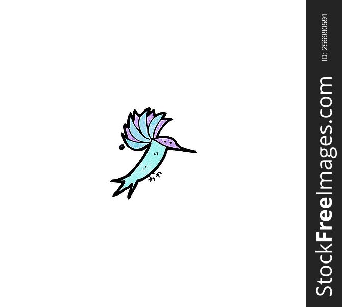 Cartoon Hummingbird