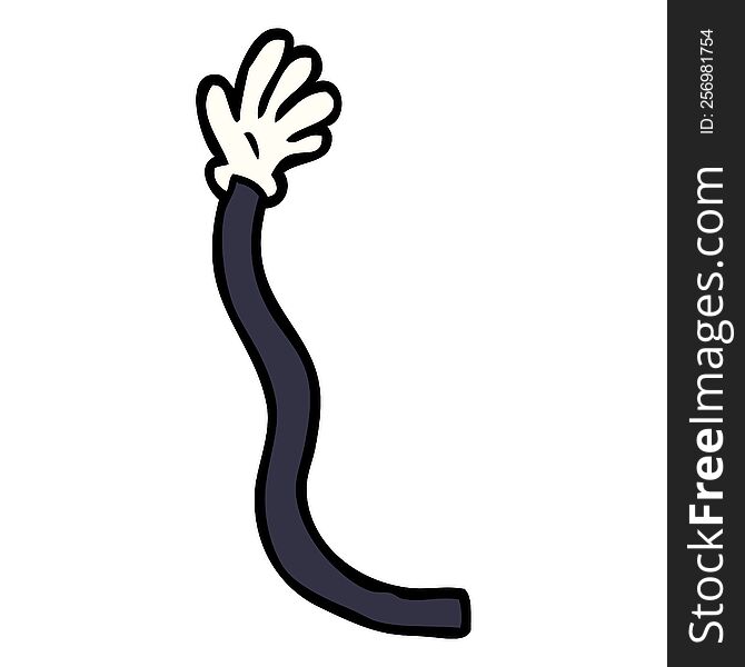 Cartoon Doodle Retro Hand Gestures