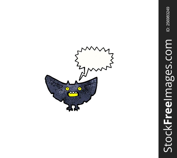 halloween bat cartoon