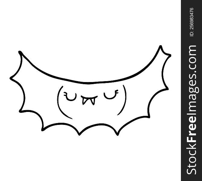 cartoon vampire bat