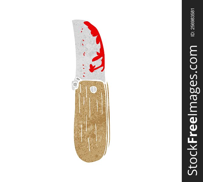 cartoon folding knife