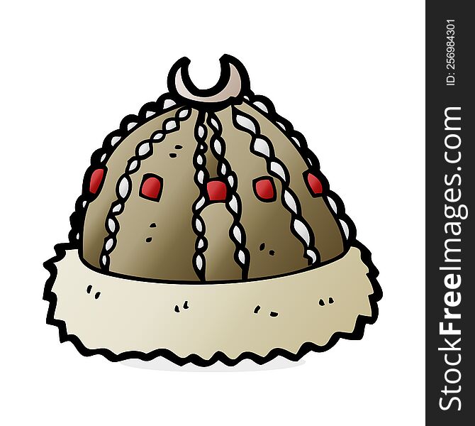 cartoon medieval hat