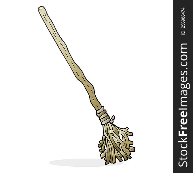 Cartoon Broomstick
