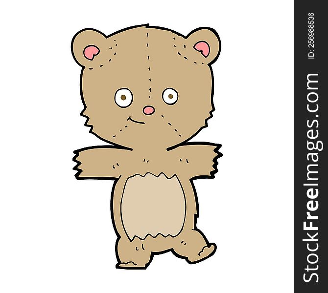 Cartoon Funny Teddy Bear
