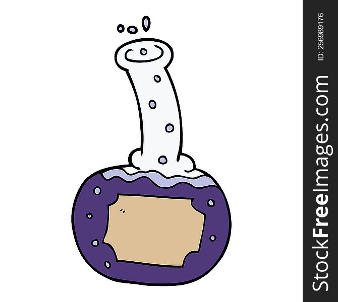 cartoon doodle experiment potions