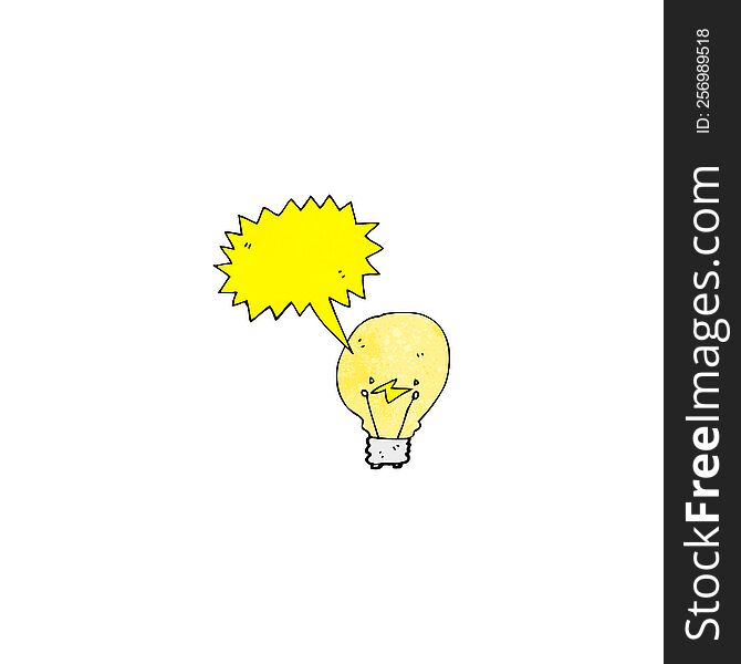 Cartoon Light Bulb