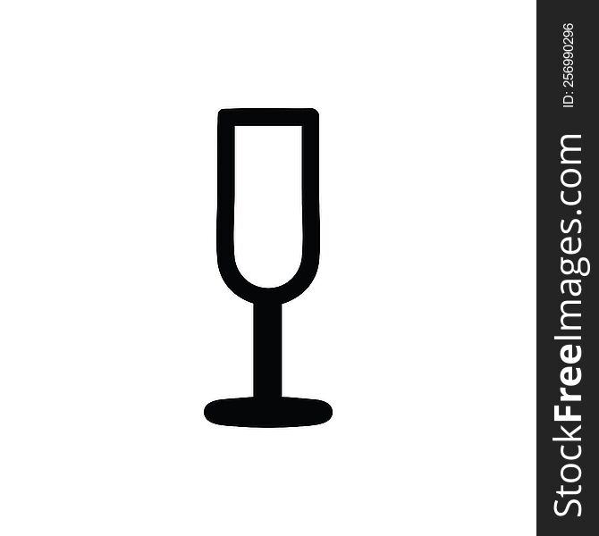 champagne flute icon