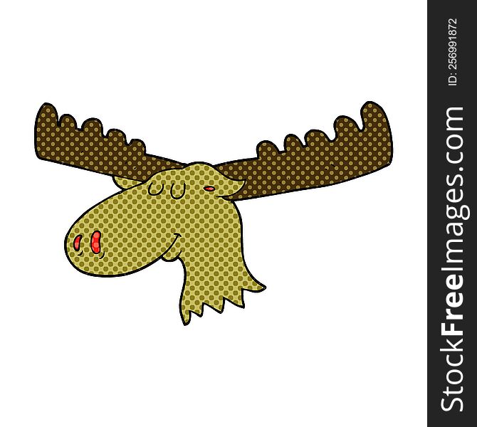 Cartoon Moose