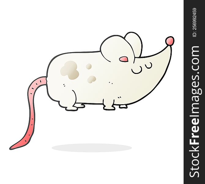 cute freehand drawn cartoon mouse. cute freehand drawn cartoon mouse