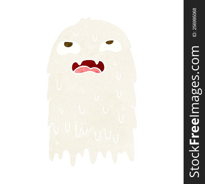 gross cartoon ghost