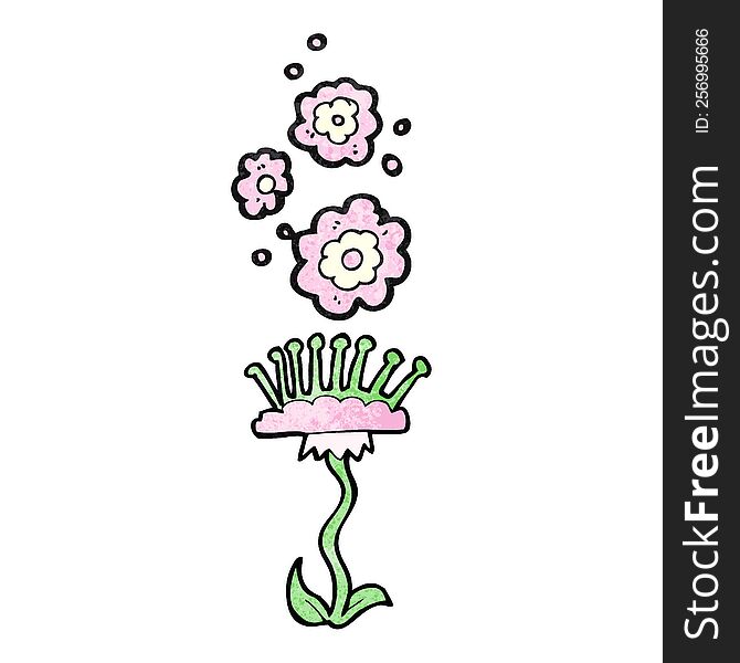 Cartoon Perfumed Flower