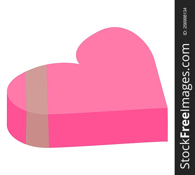 valentine heart shaped chocolate box