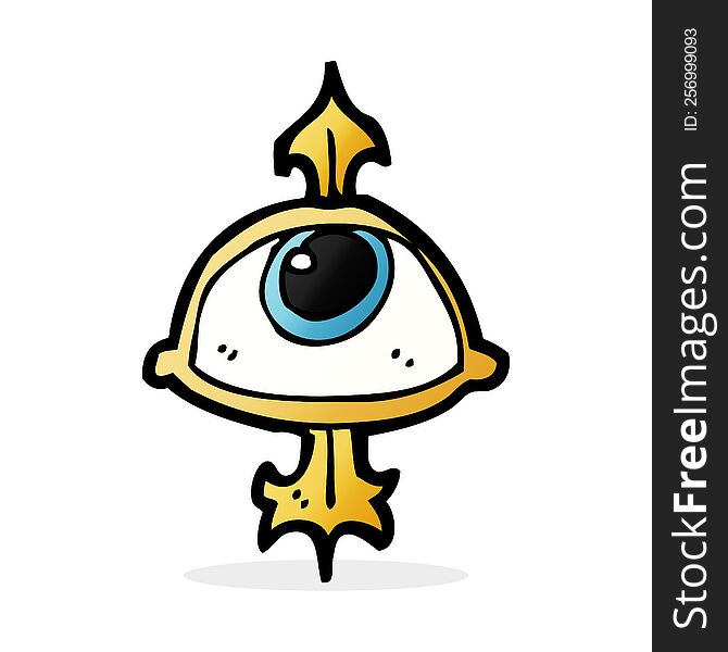 cartoon eye symbol