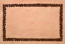 Rectangle Coffee Frame. Stock Photos Rectangle Coffee Frame. Stock Photos